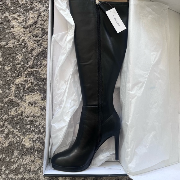 Black Nine West Boots BNWB Size 7.5 - Picture 4 of 6